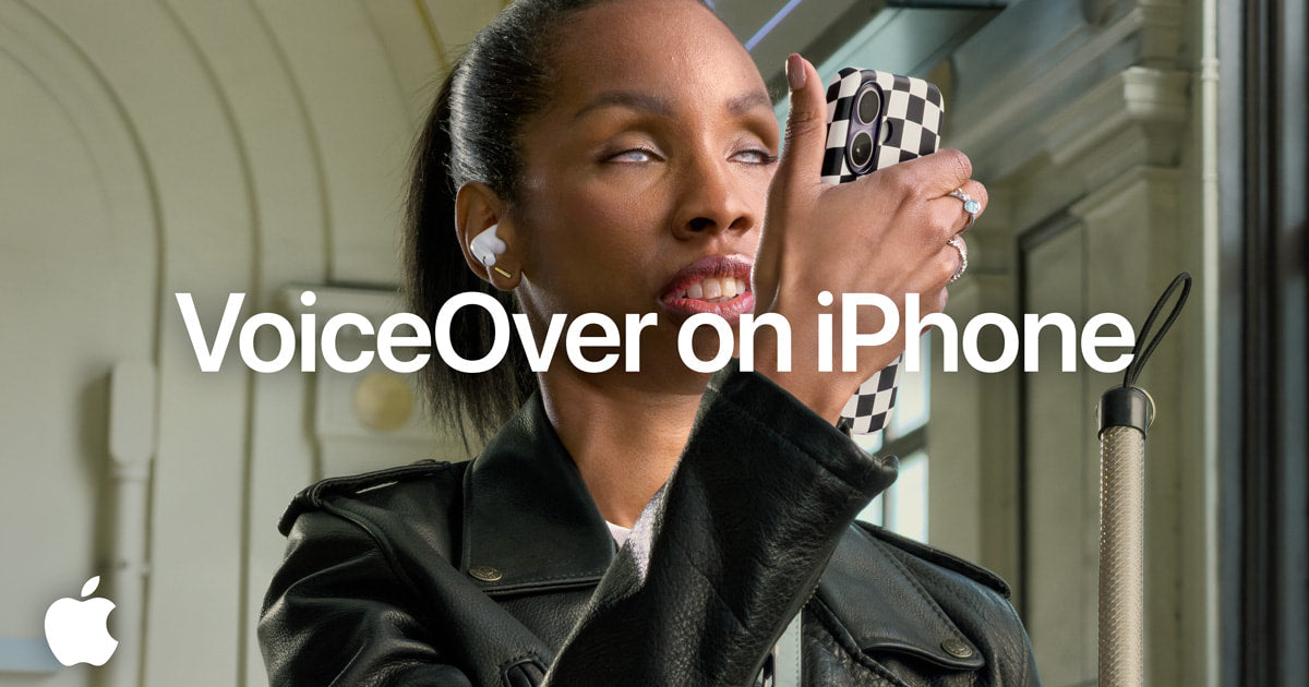 Apple Intelligence com VoiceOver no iPhone