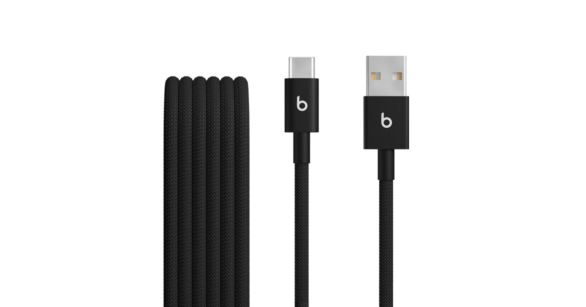 Cabo trançado de USB-A para USB-C da Beats (duas unidades) — foto 2