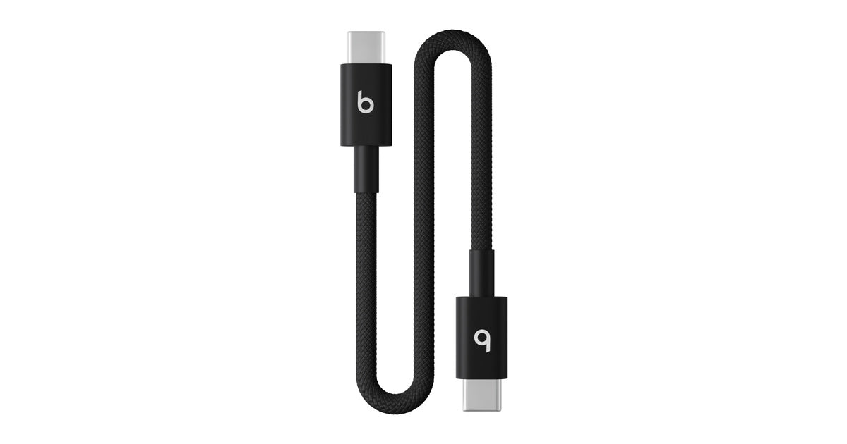 Cabo curto trançado de USB-C para USB-C da Beats (20 — foto 2