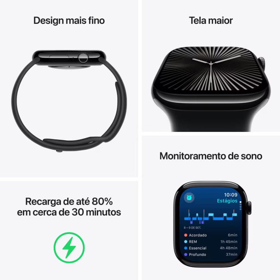 Apple Watch Series 10 - Novo e Lacrado