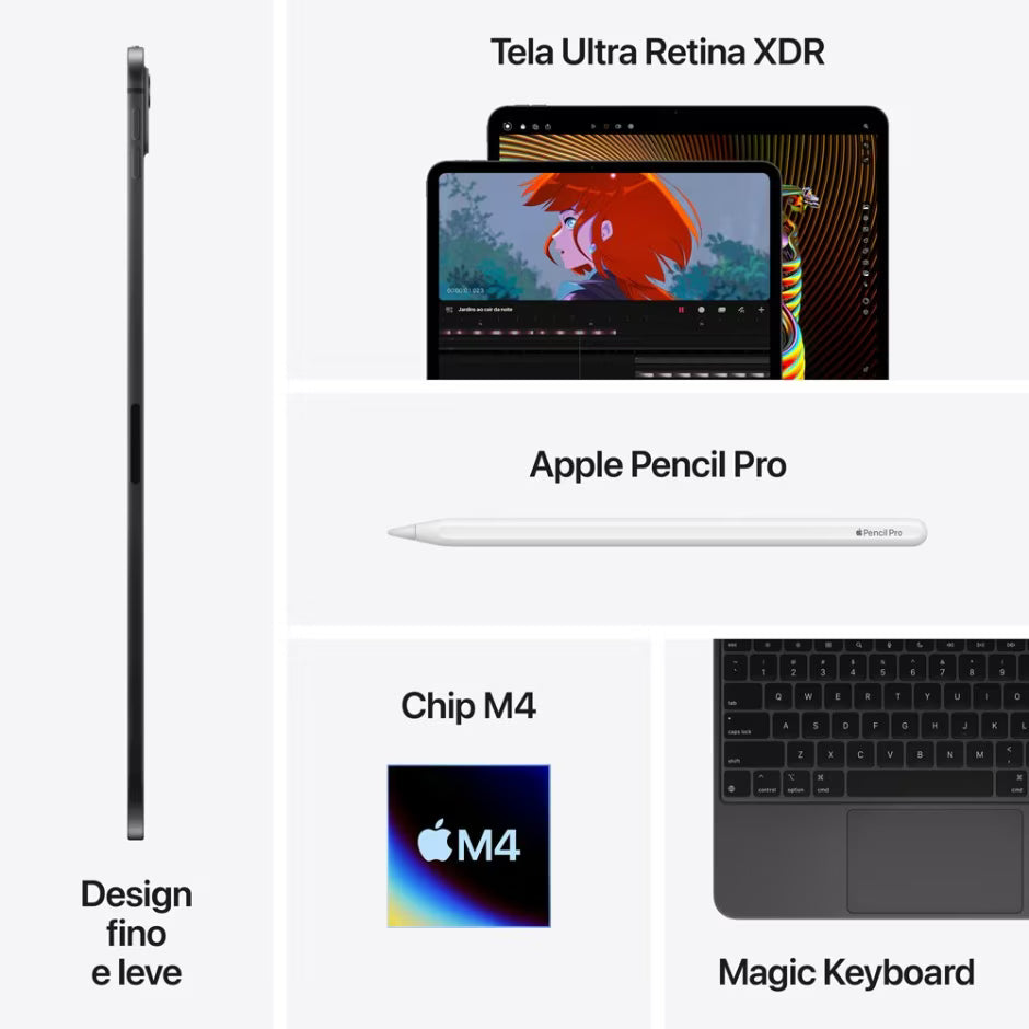 iPad Pro M4 - Novo e Lacrado