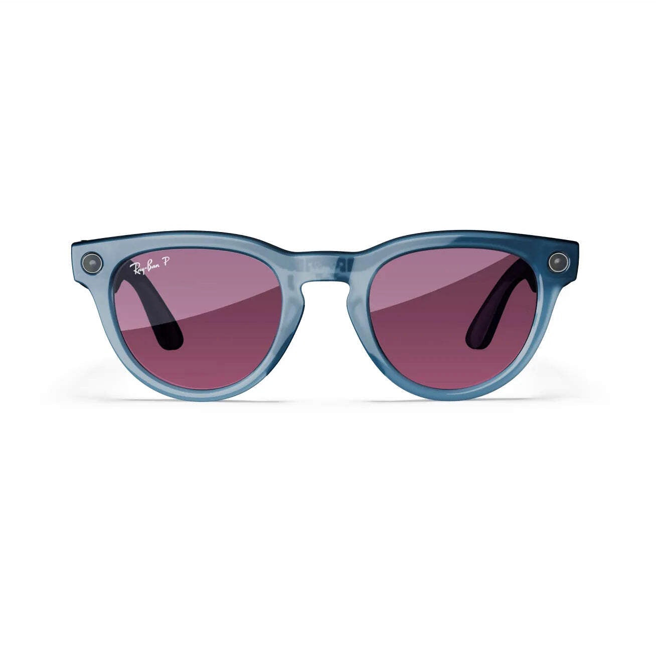 Ray-Ban Meta Headliner (Gen 1), Shiny Jeans Transparent / Dusty (Recondicionado) — foto 4