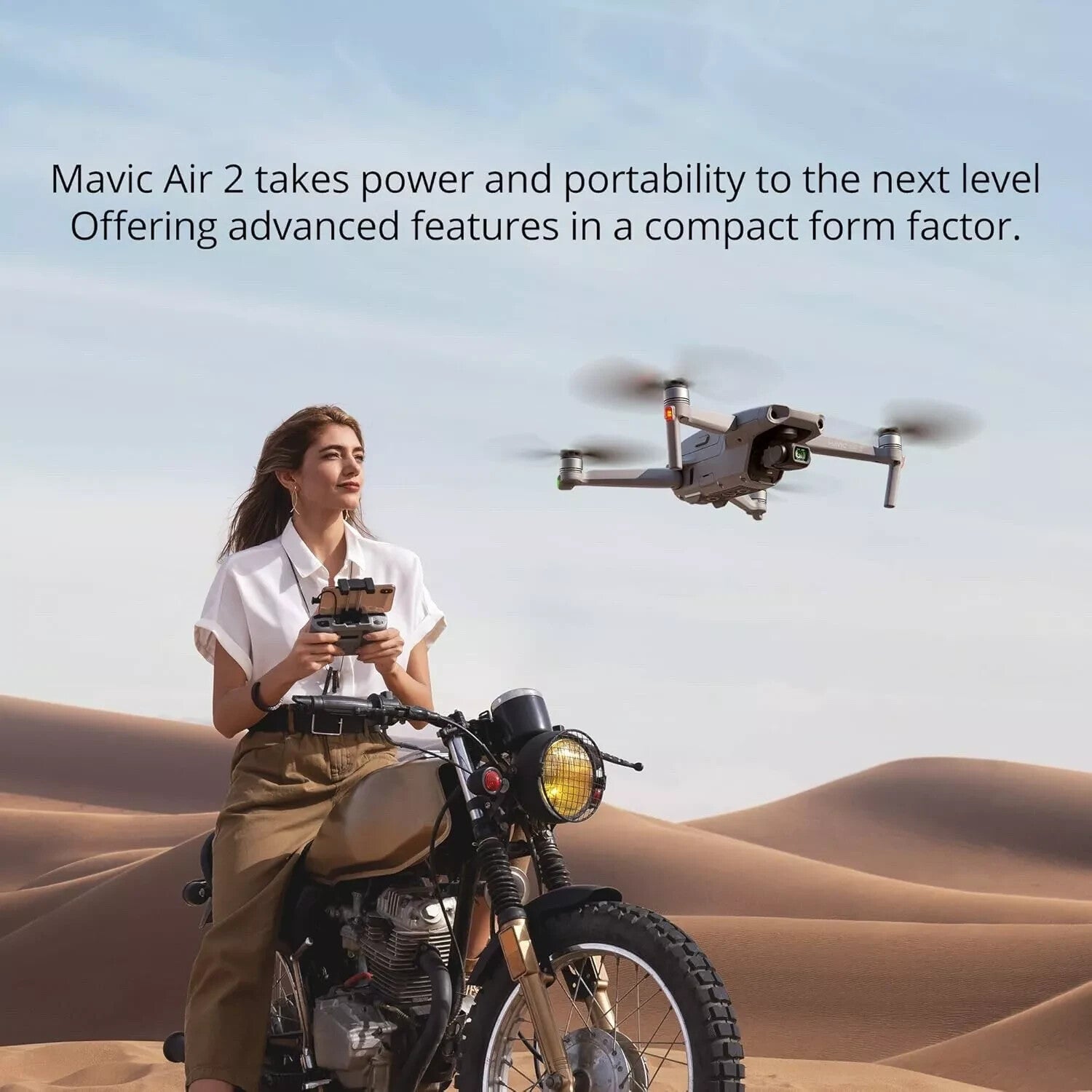 DJI Mavic Air 2 Fly More Drone Vlogger Combo -Certified (Recondicionado) — foto 4