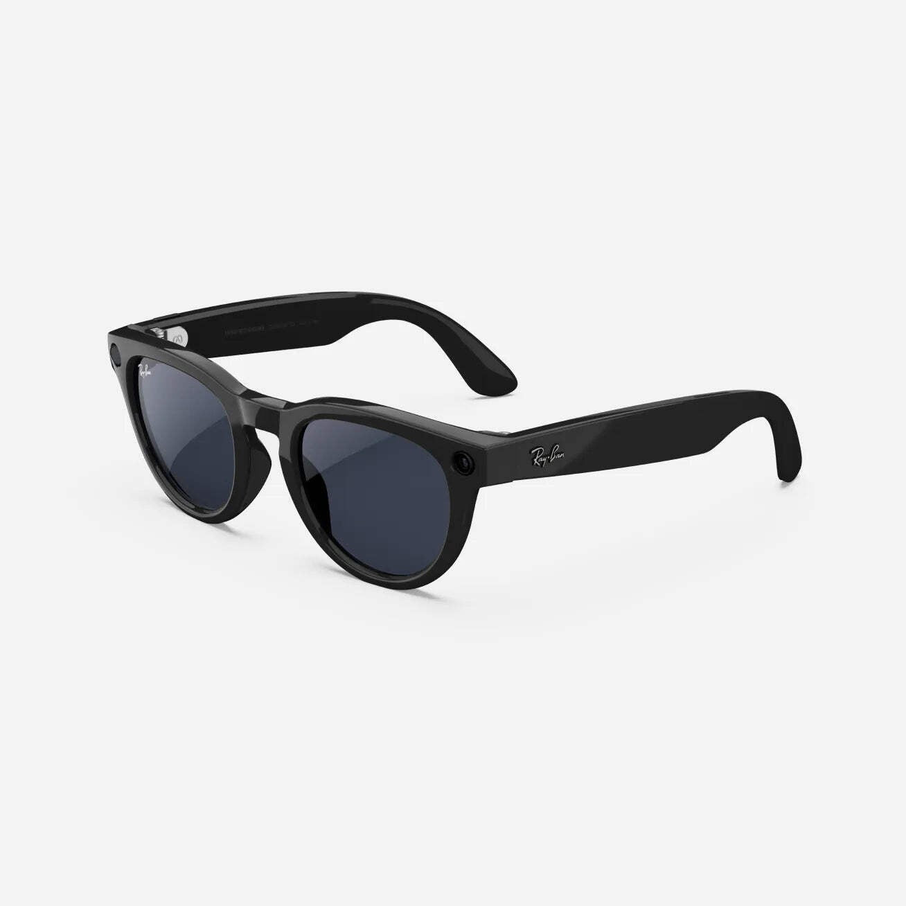 Meta Refurbished Ray-Ban Meta, Headliner (Gen 1) Shiny Black