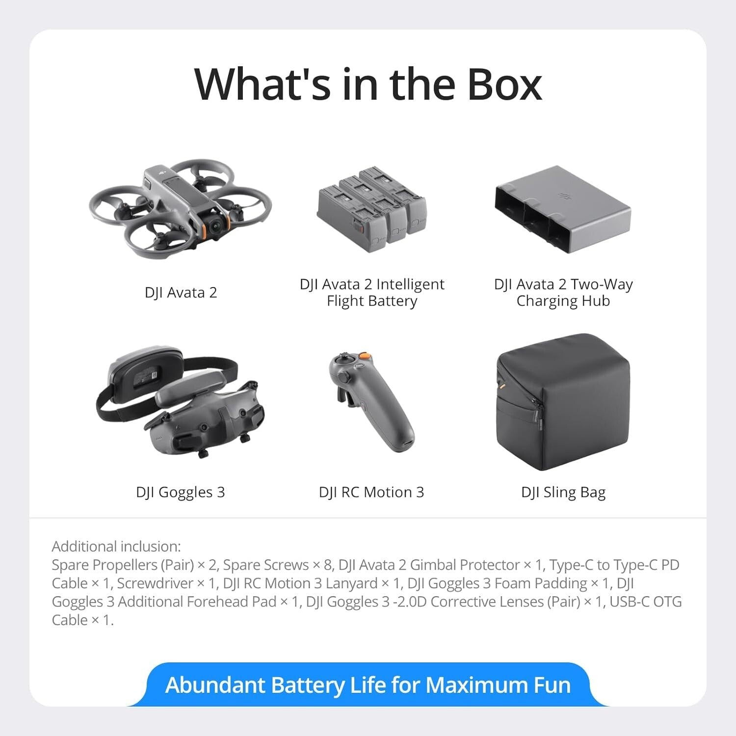 DJI Avata 2 Fly More Combo (Three Batteries) — foto 2