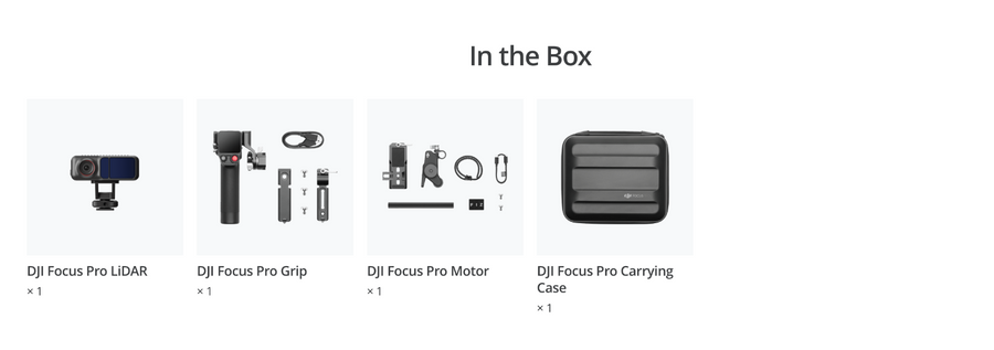 DJI Focus Pro Creator Combo