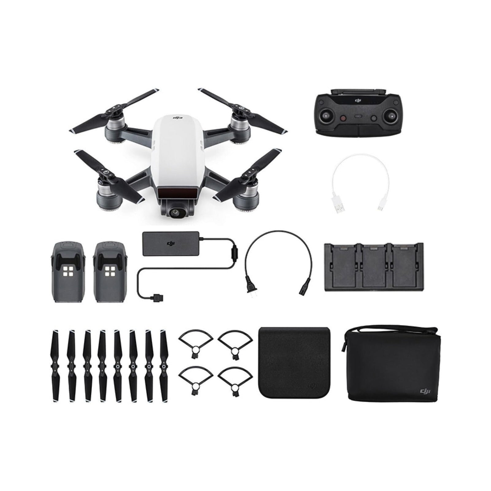 DJI Spark Fly More Combo Alpine White - Certified (Recondicionado)