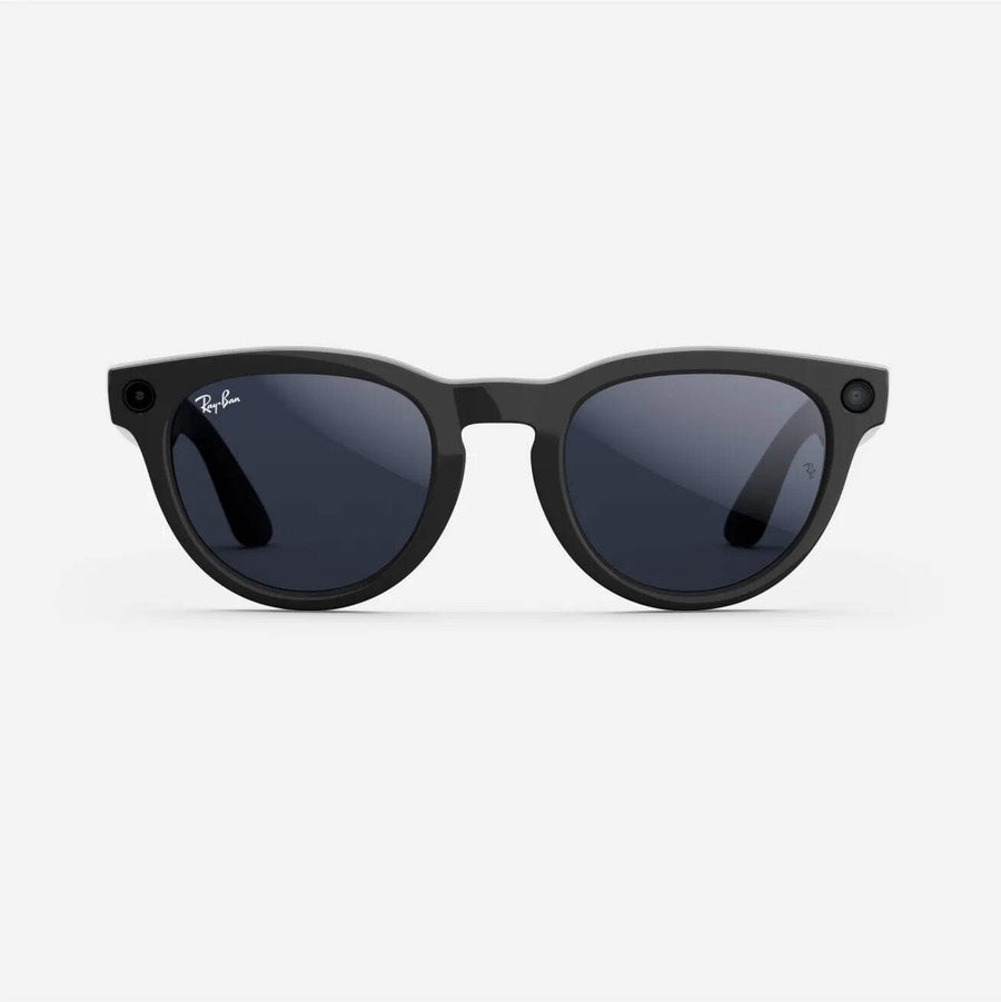 Meta Refurbished Ray-Ban Meta, Headliner (Gen 1) Shiny Black