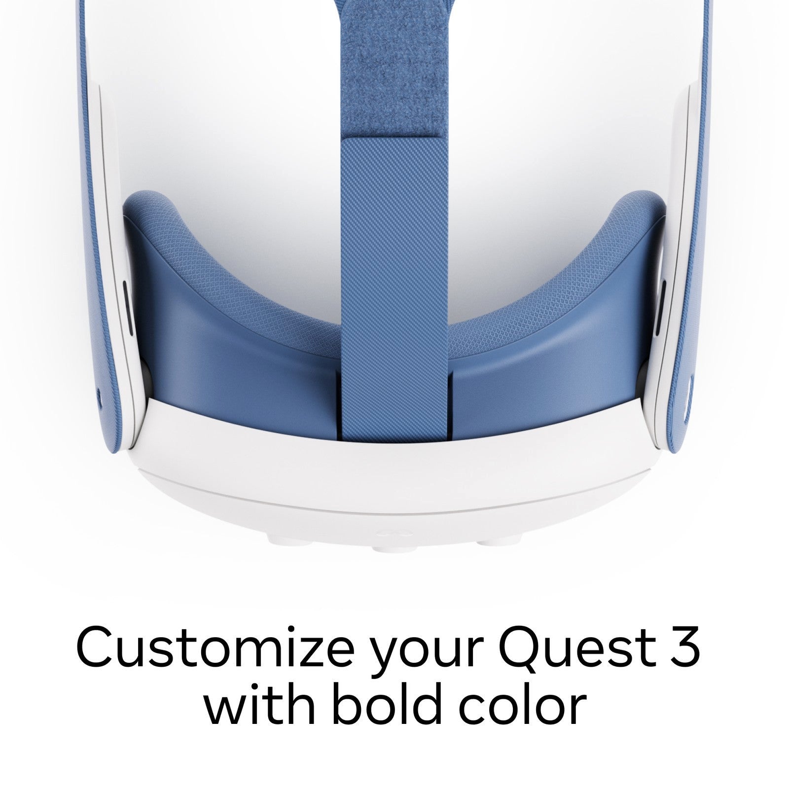 Meta Quest 3 Facial Interface & Head Strap (Elemental Blue) — foto 2