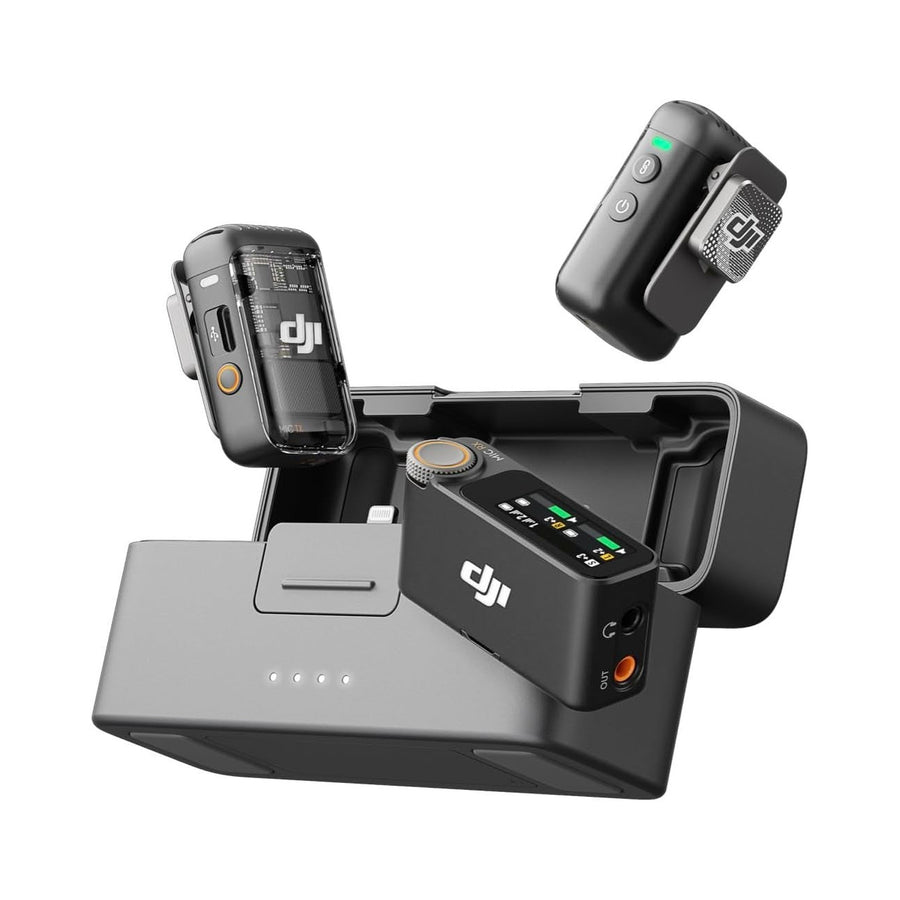 DJI Mic 2 (2 TX + 1 RX + Charging) — Seminovo