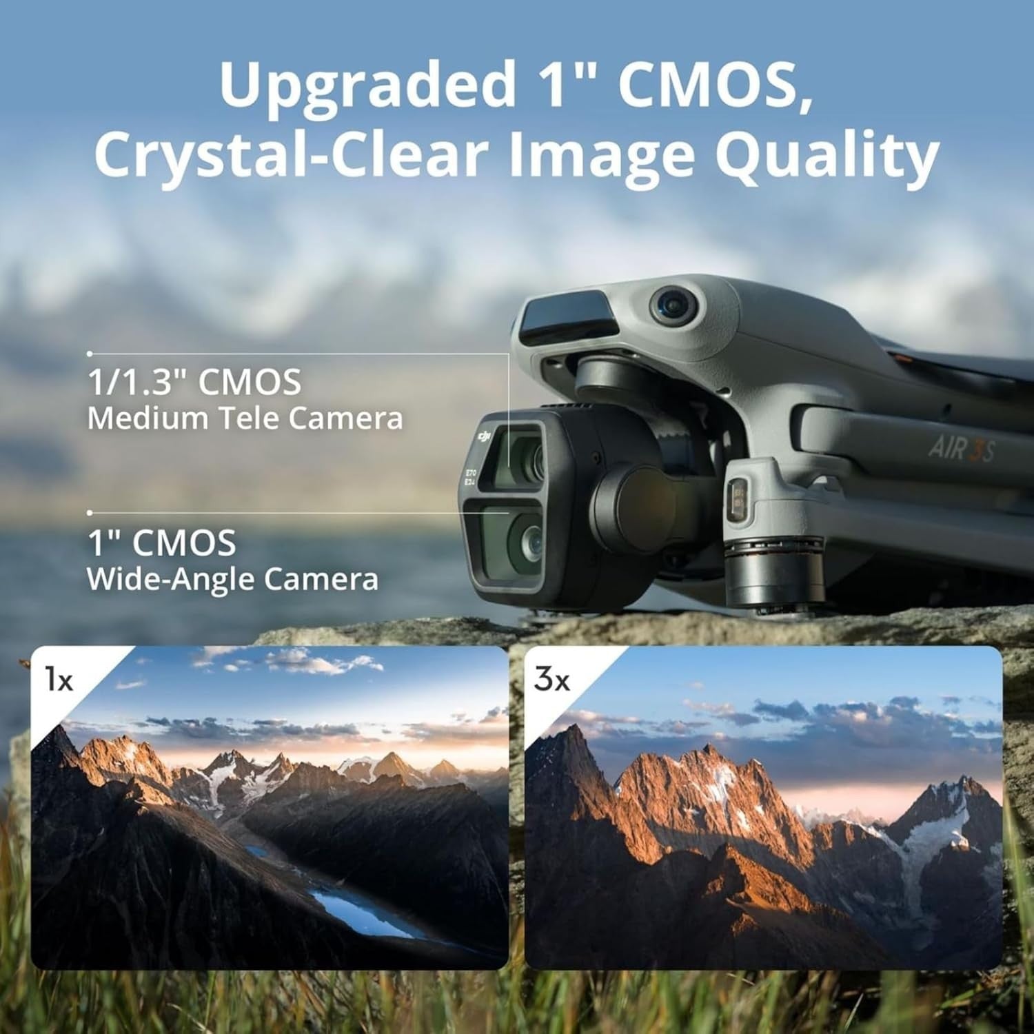 DJI Air 3S Fly More Combo (RC 2 Screen Remote — foto 2