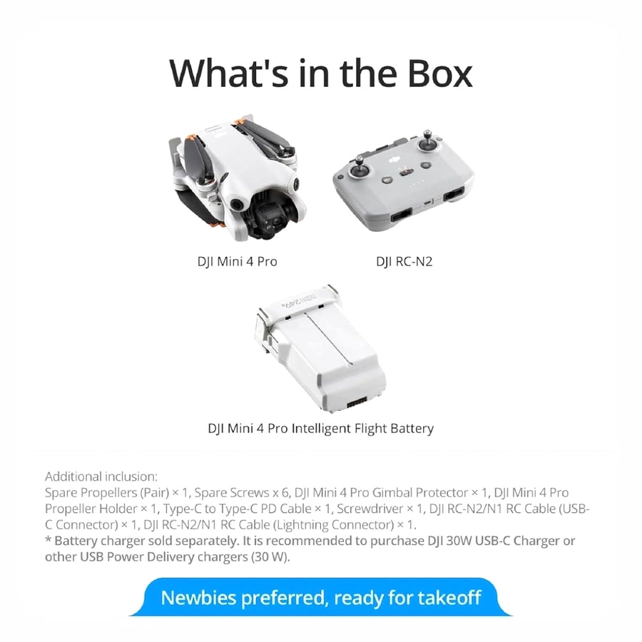 DJI Mini 4 Pro (DJI RC-N2)