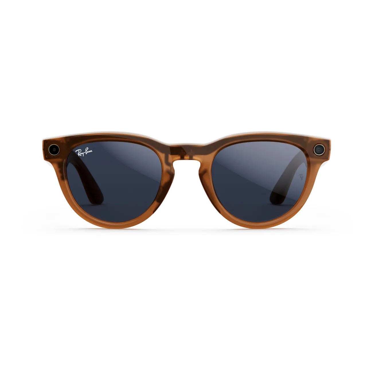 Ray-Ban Meta Headliner (Gen 1), Shiny Caramel Transparent / Clear (Recondicionado) — foto 5