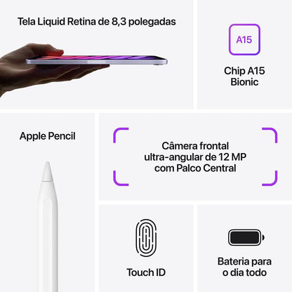 iPad Air M2 - Novo Lacrado