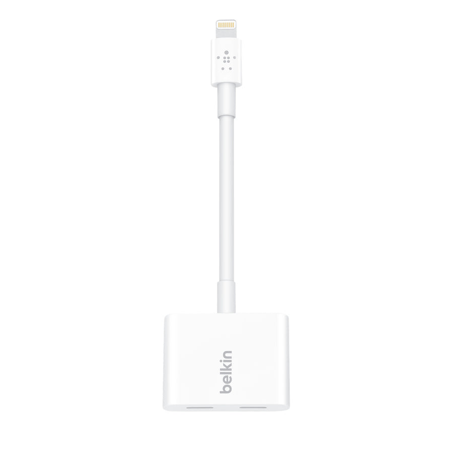 Adaptador Lightning Audio + Charge Rockstar da Belkin