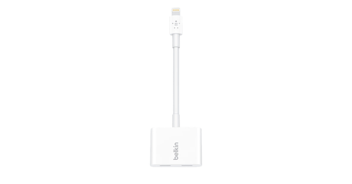 Adaptador Lightning Audio + Charge Rockstar da Belkin — foto 2