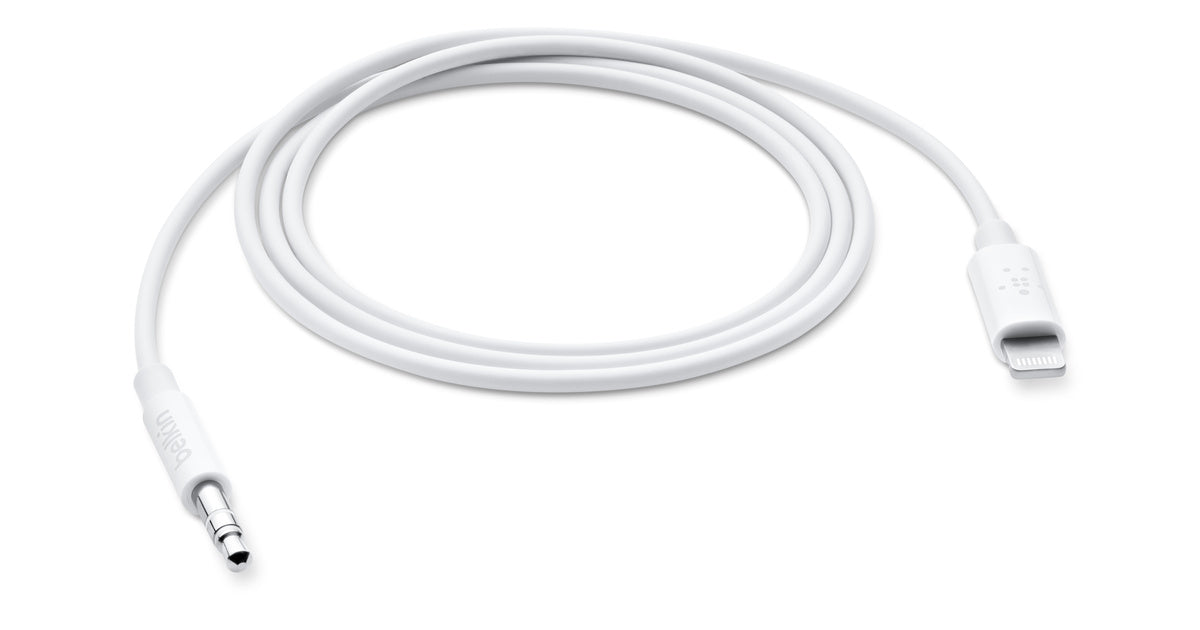 Cabo de áudio de 3,5 mm da Belkin com conector — foto 2