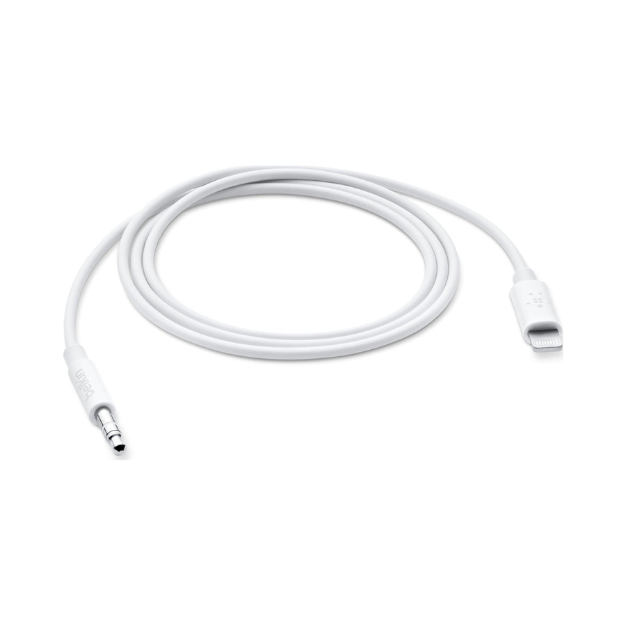 Cabo de áudio de 3,5 mm da Belkin com conector Lightning