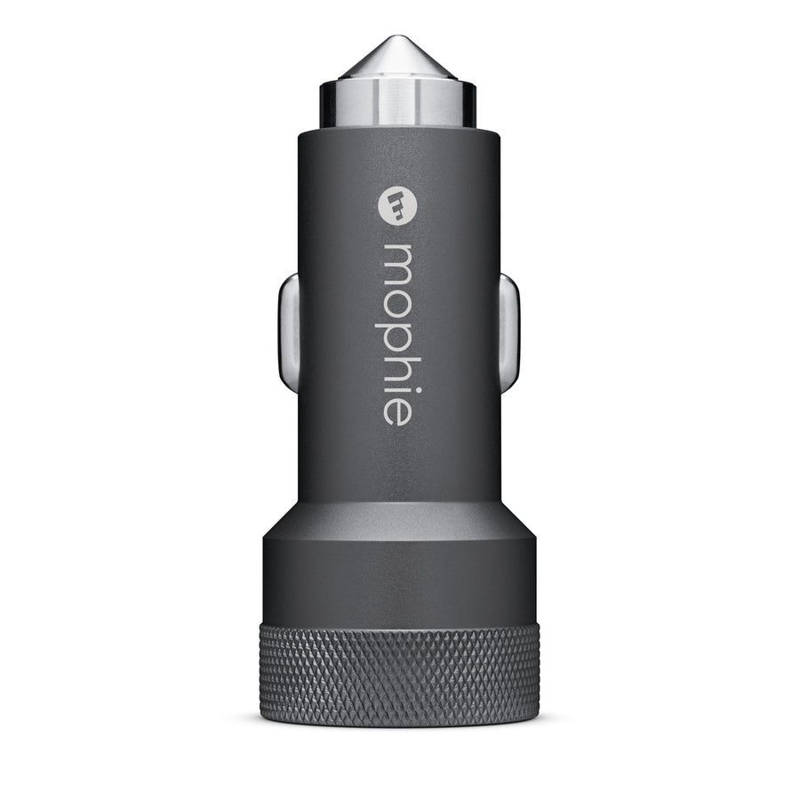 Carregador duplo USB-C de 40W da mophie para carro