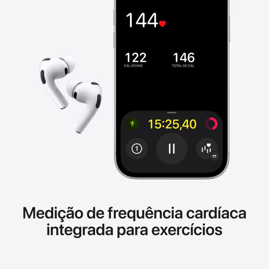 AirPods Pro 3ª Geração - Novo e Lacrado