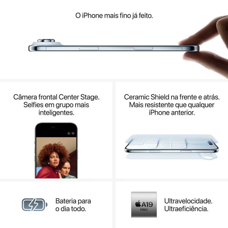 iPhone 17 Air - Novo e Lacrado