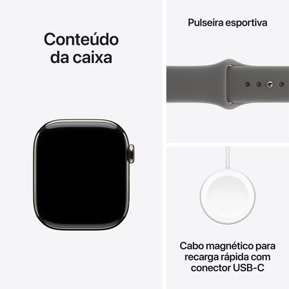 Apple Watch Series 11 - Novo e Lacrado