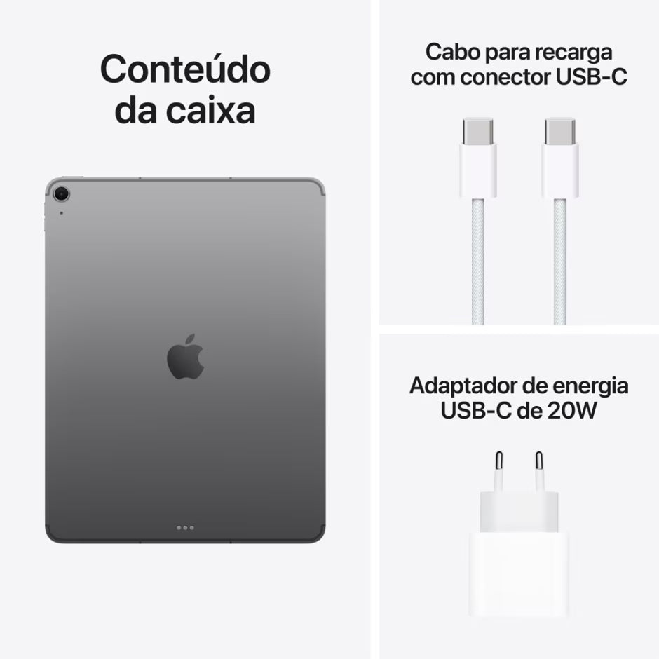 iPad Air M3 - Novo e Lacrado