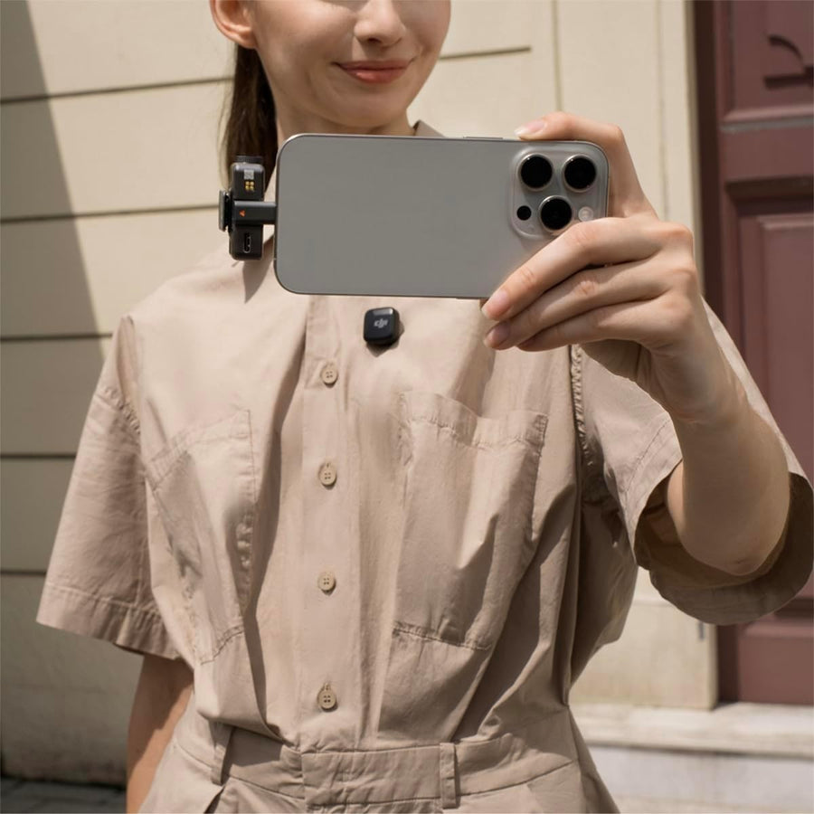 DJI Mic Mini (1 TX + 1 RX) — Seminovo
