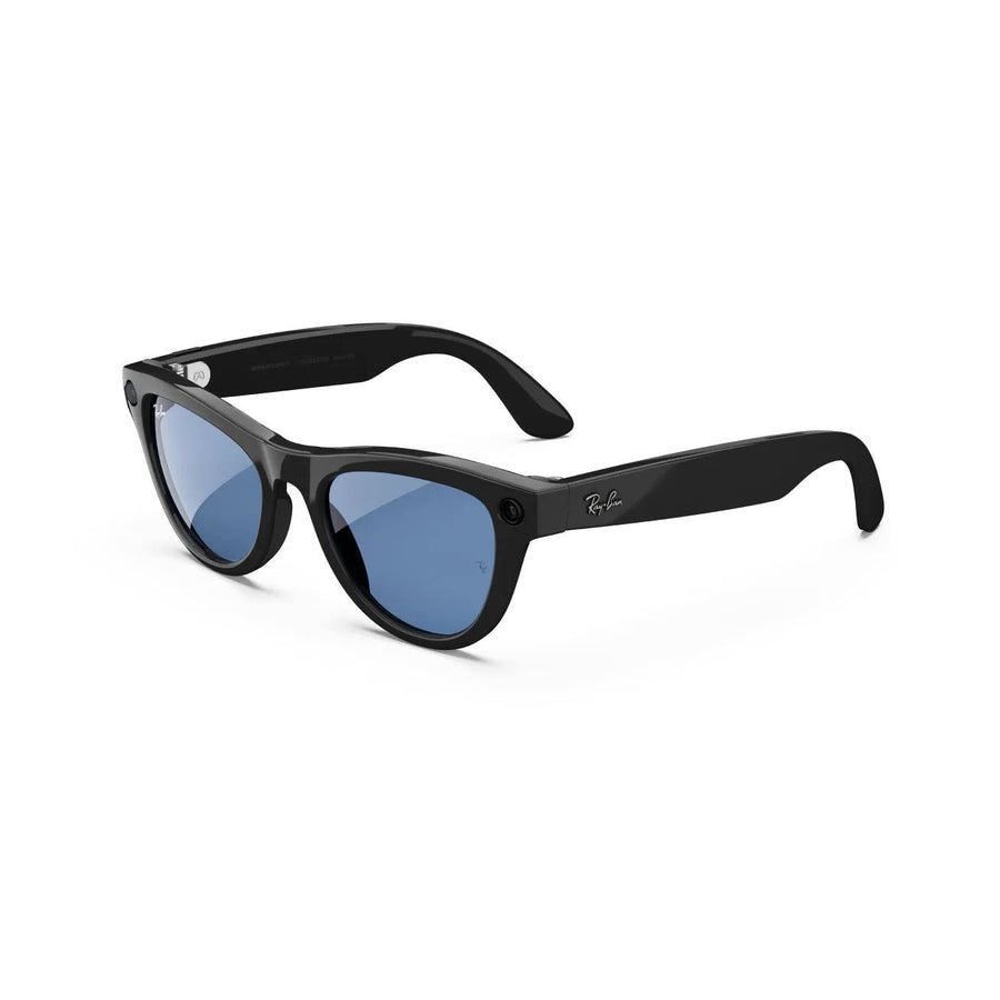 Ray-Ban Meta Skyler (Gen 1) — Shiny Black / Cerulean Blue — Seminovo