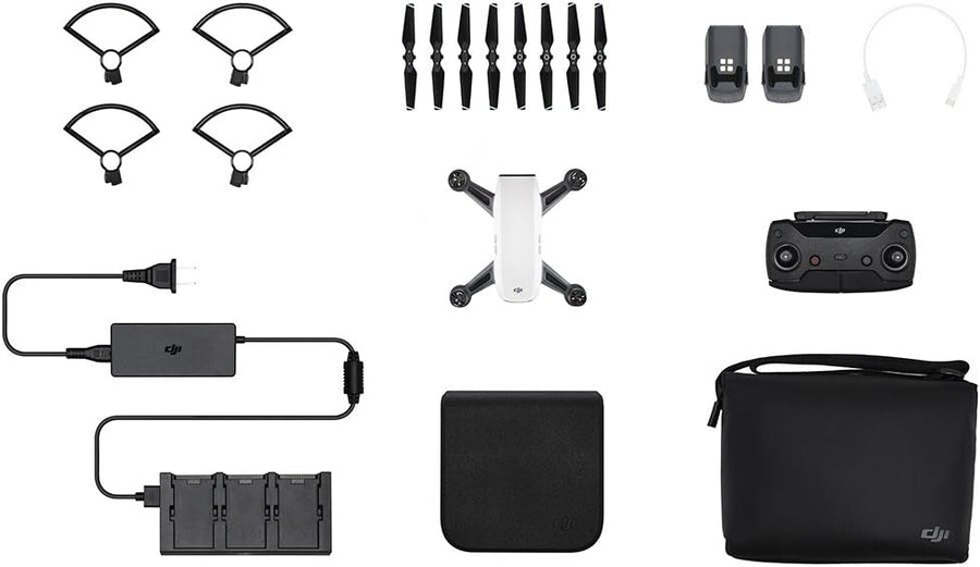 DJI Spark Fly More Combo Alpine White — Seminovo
