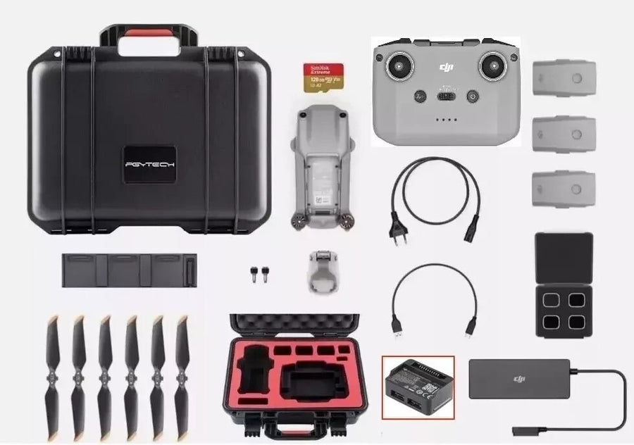 DJI Mavic Air 2 Fly More Drone Vlogger Combo — Seminovo