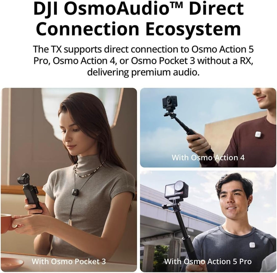 DJI Mic Mini (1 TX + 1 RX) — Seminovo