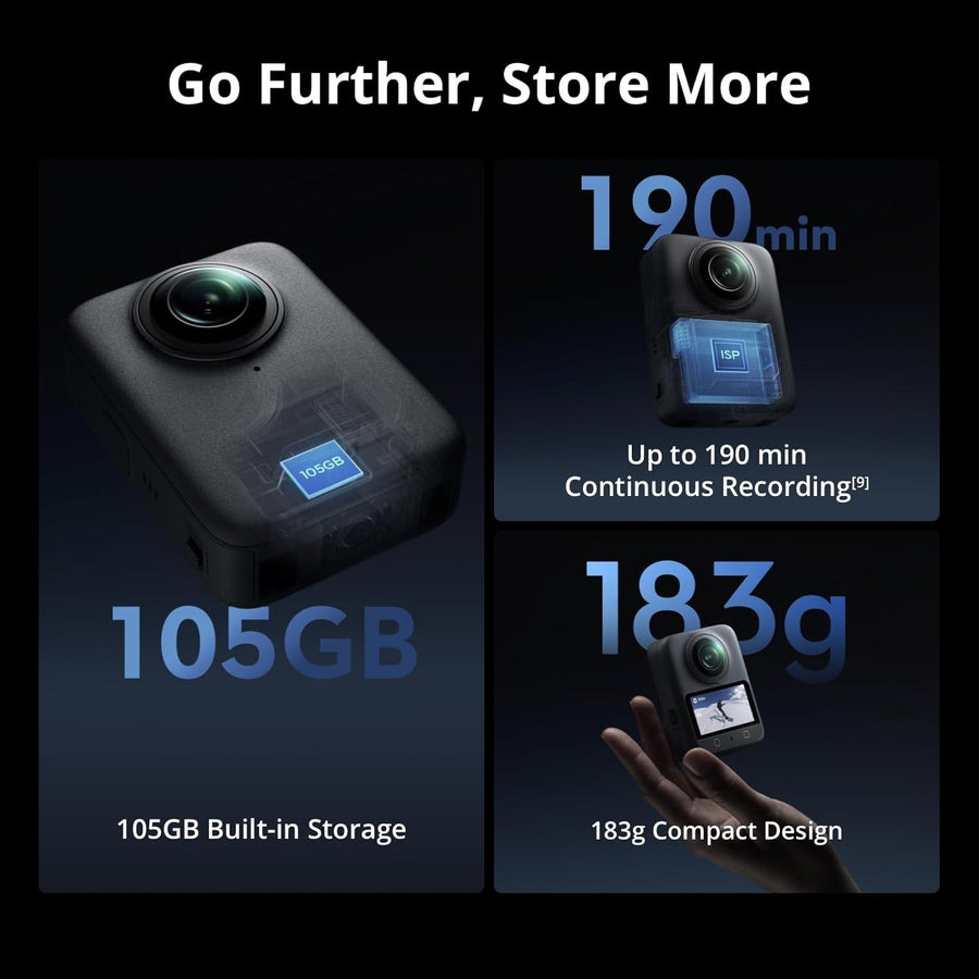 DJI Osmo 360 Camera Standard Combo — Seminovo