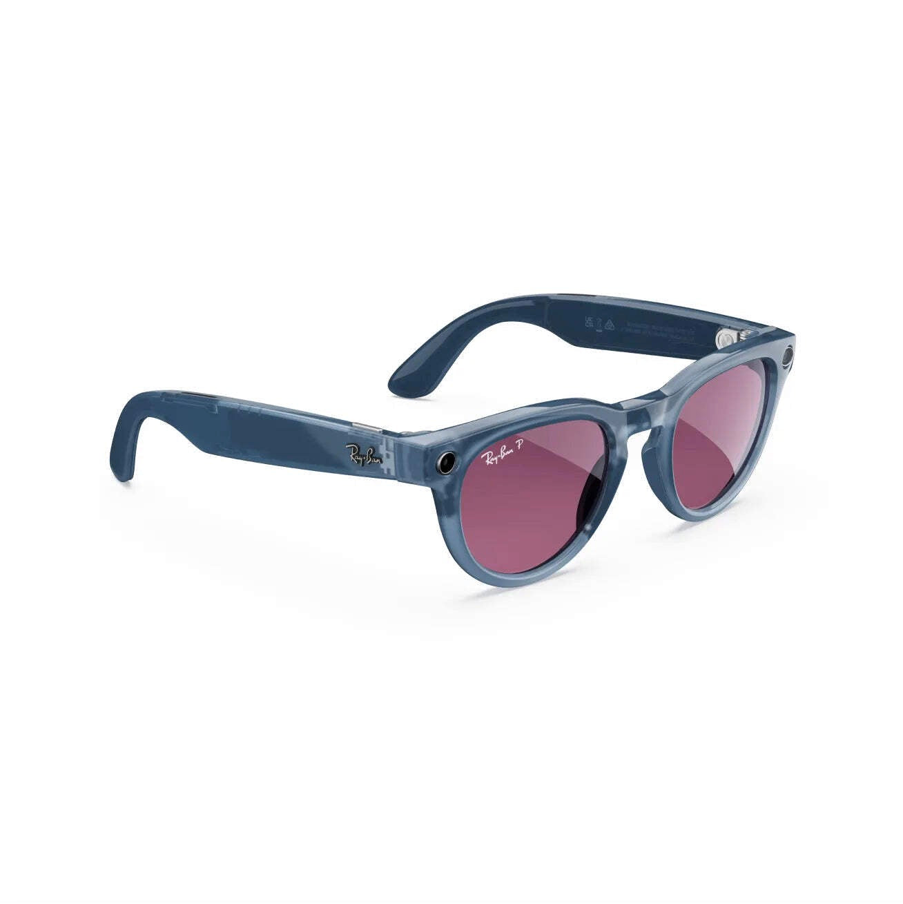 Ray-Ban Meta Headliner (Gen 1), Shiny Jeans Transparent / Dusty (Recondicionado) — foto 3