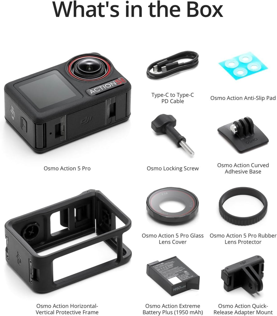 DJI Osmo Action 5 Pro Standard Combo — Seminovo