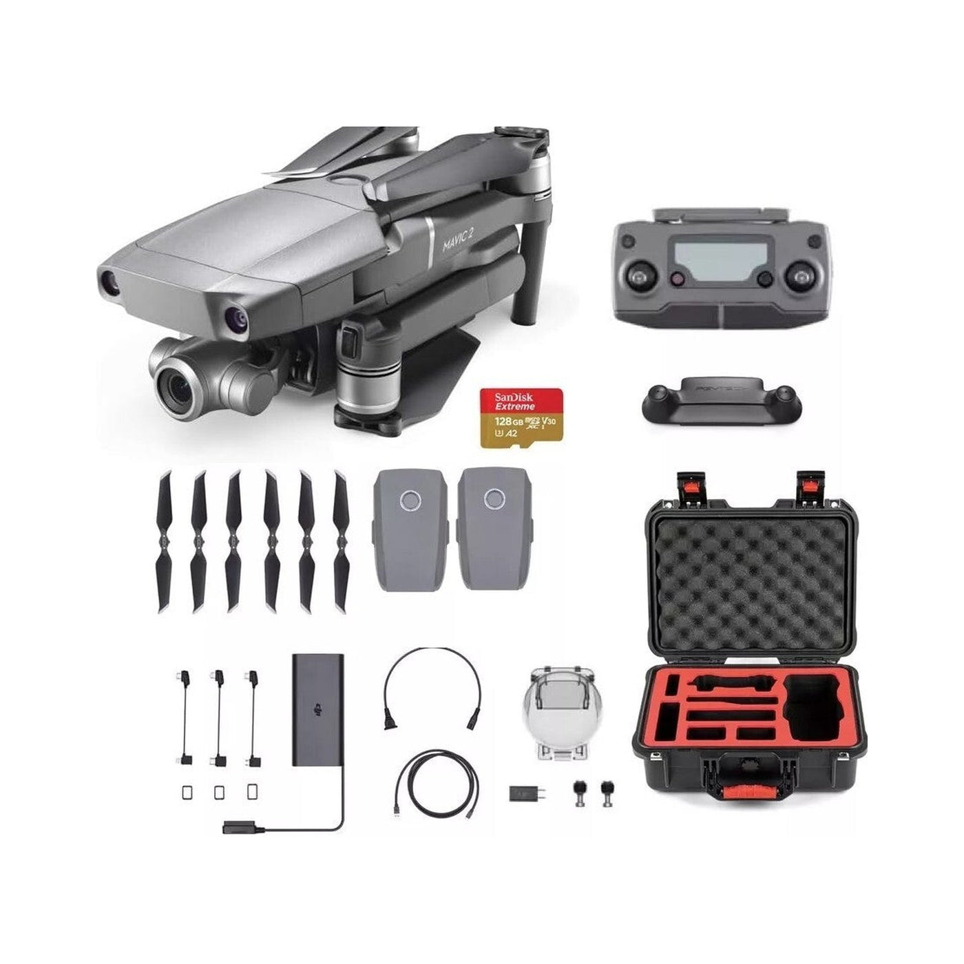 DJI Mavic 2 Zoom Drone -Fly More Combo — Seminovo