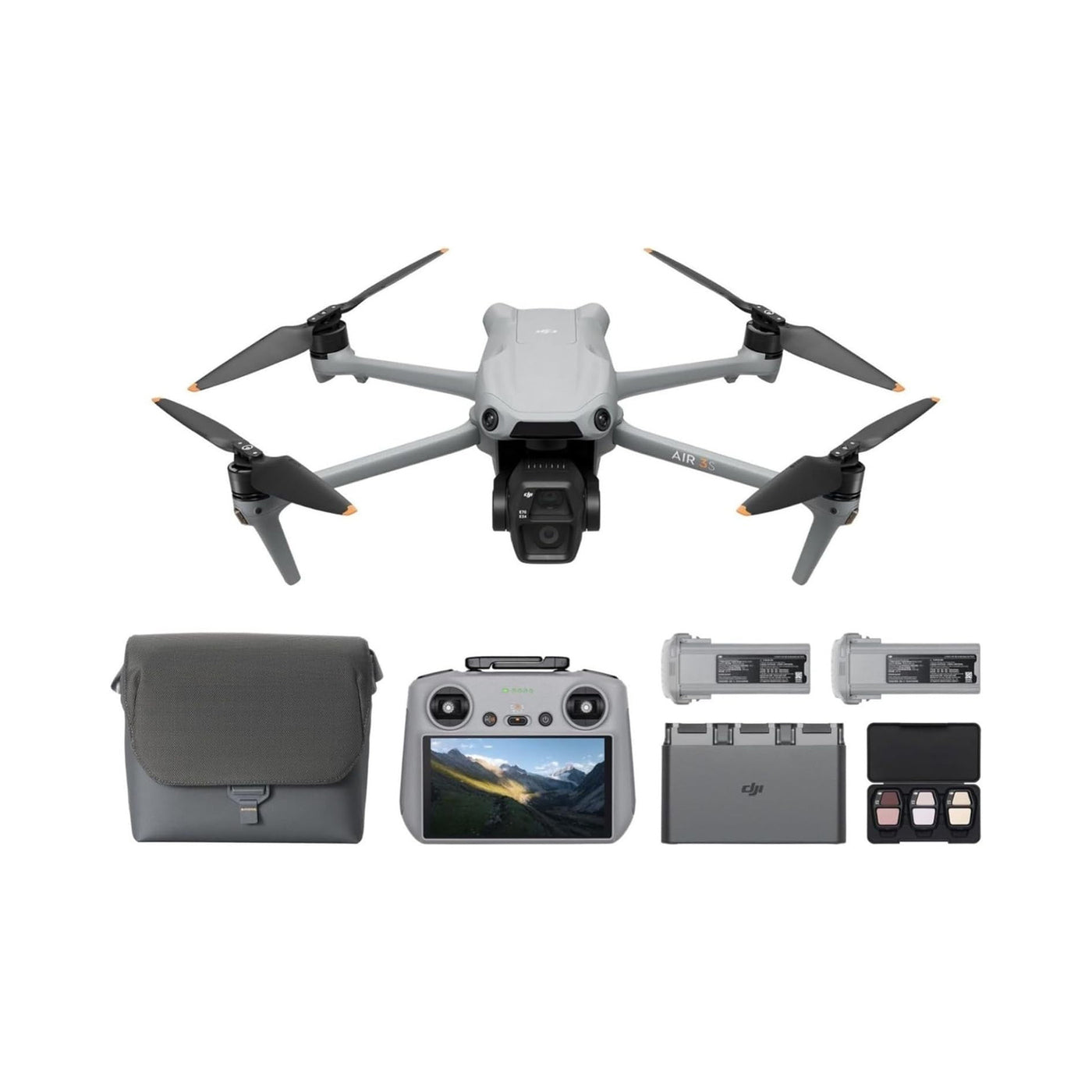 DJI Air 3S Fly More Combo (RC 2 Screen Remote)