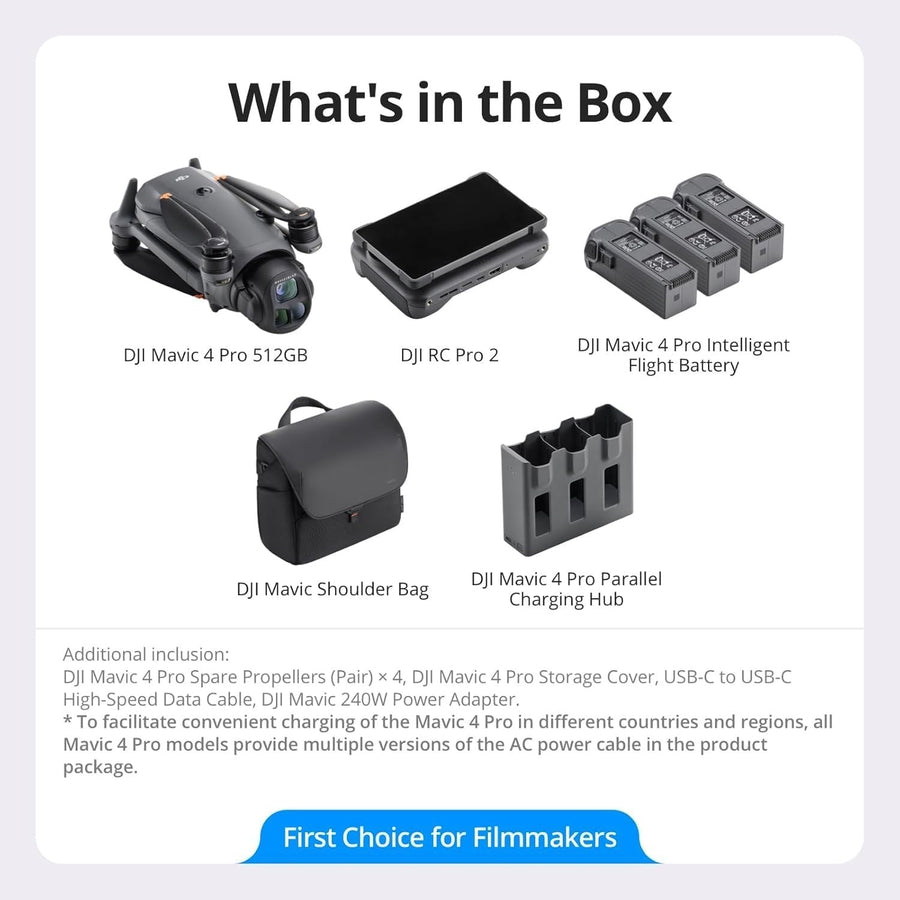 DJI Mavic 4 Pro 512GB Creator Combo
