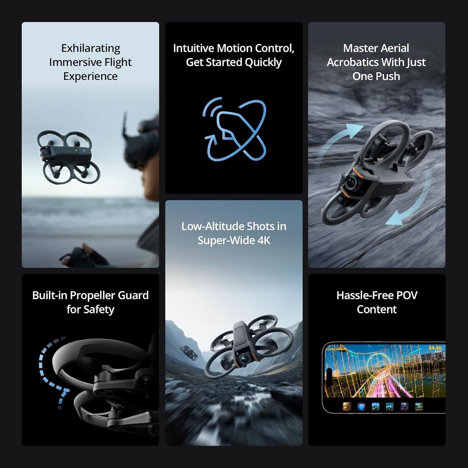 DJI Avata 2 Fly Smart Combo (Three Batteries) — foto 2