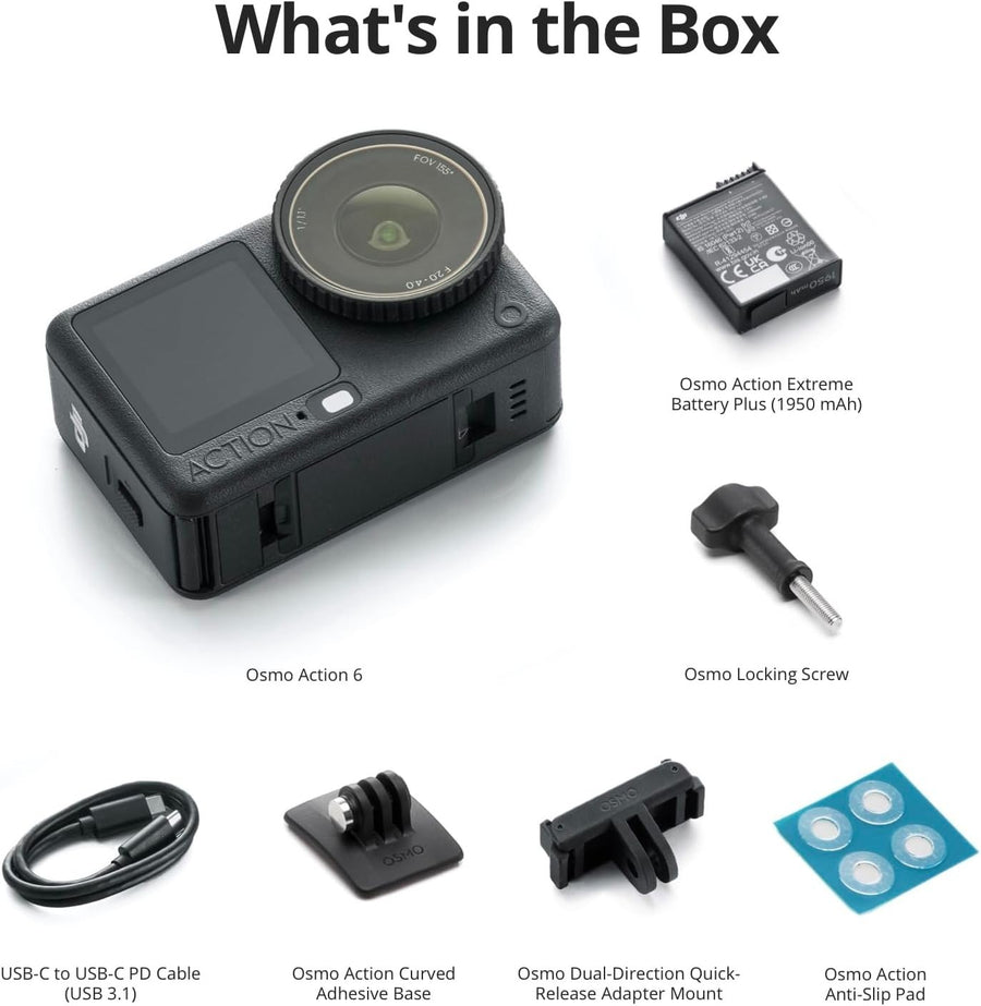 DJI Osmo Action 6 Standard Combo