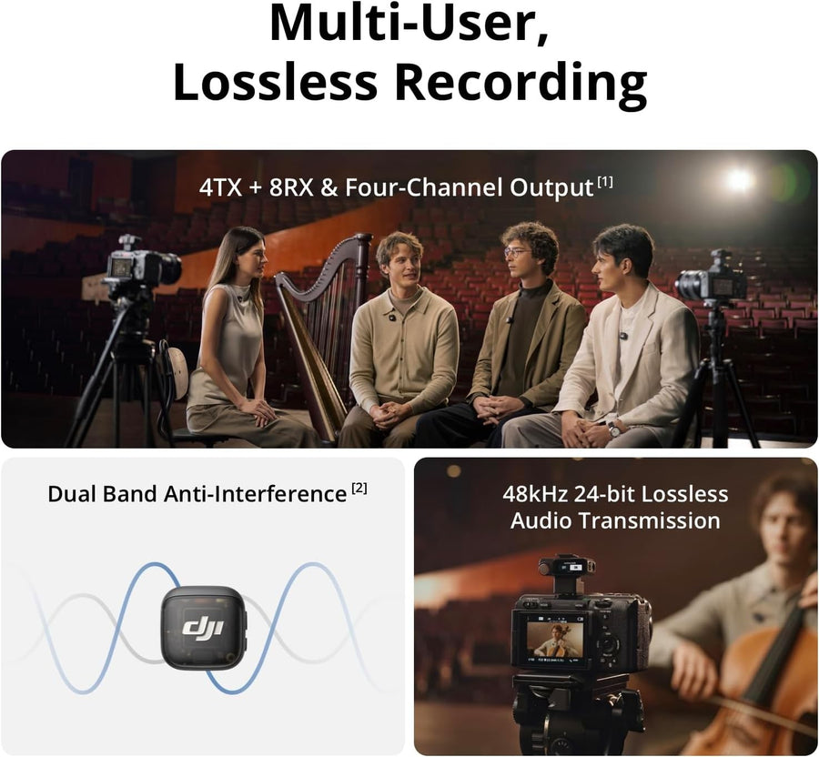 DJI Mic 3 (2 TX + 1 RX + Charging)