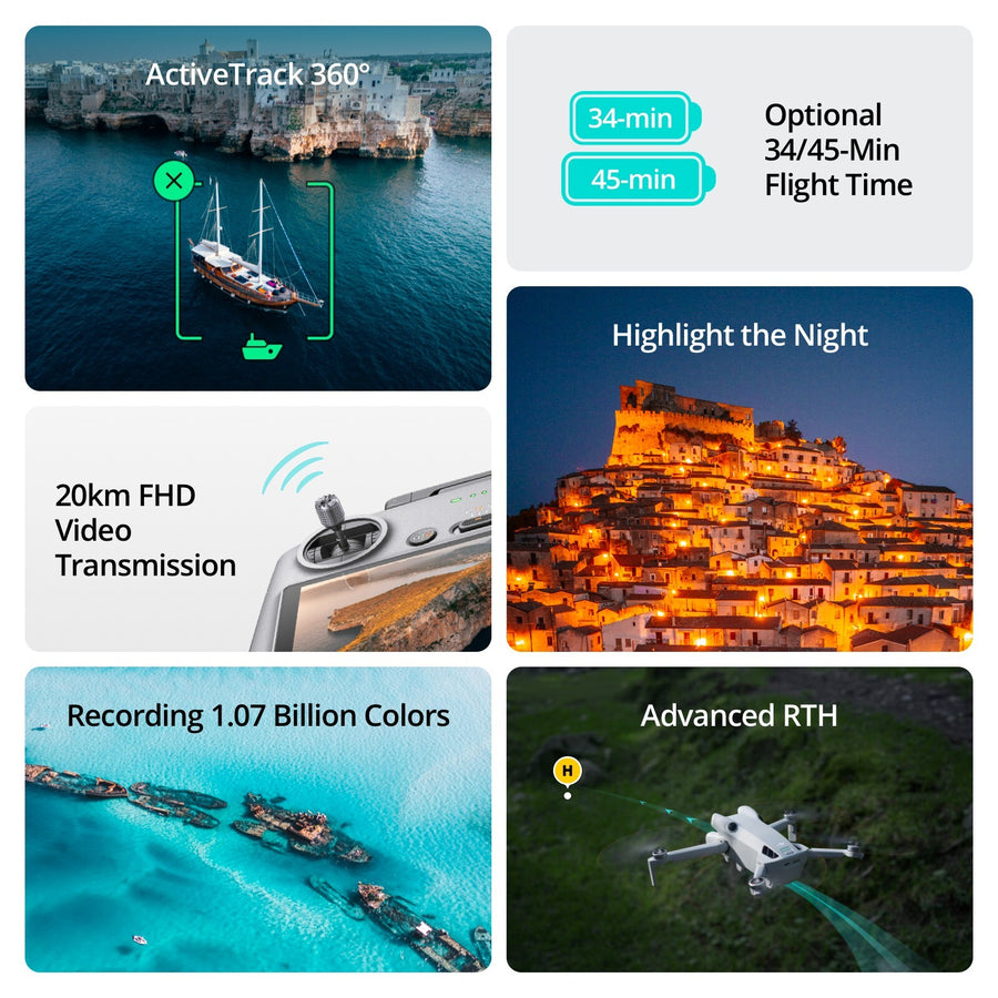 DJI Mini 4 Pro Fly More Vlogger Combo Drone with — Seminovo