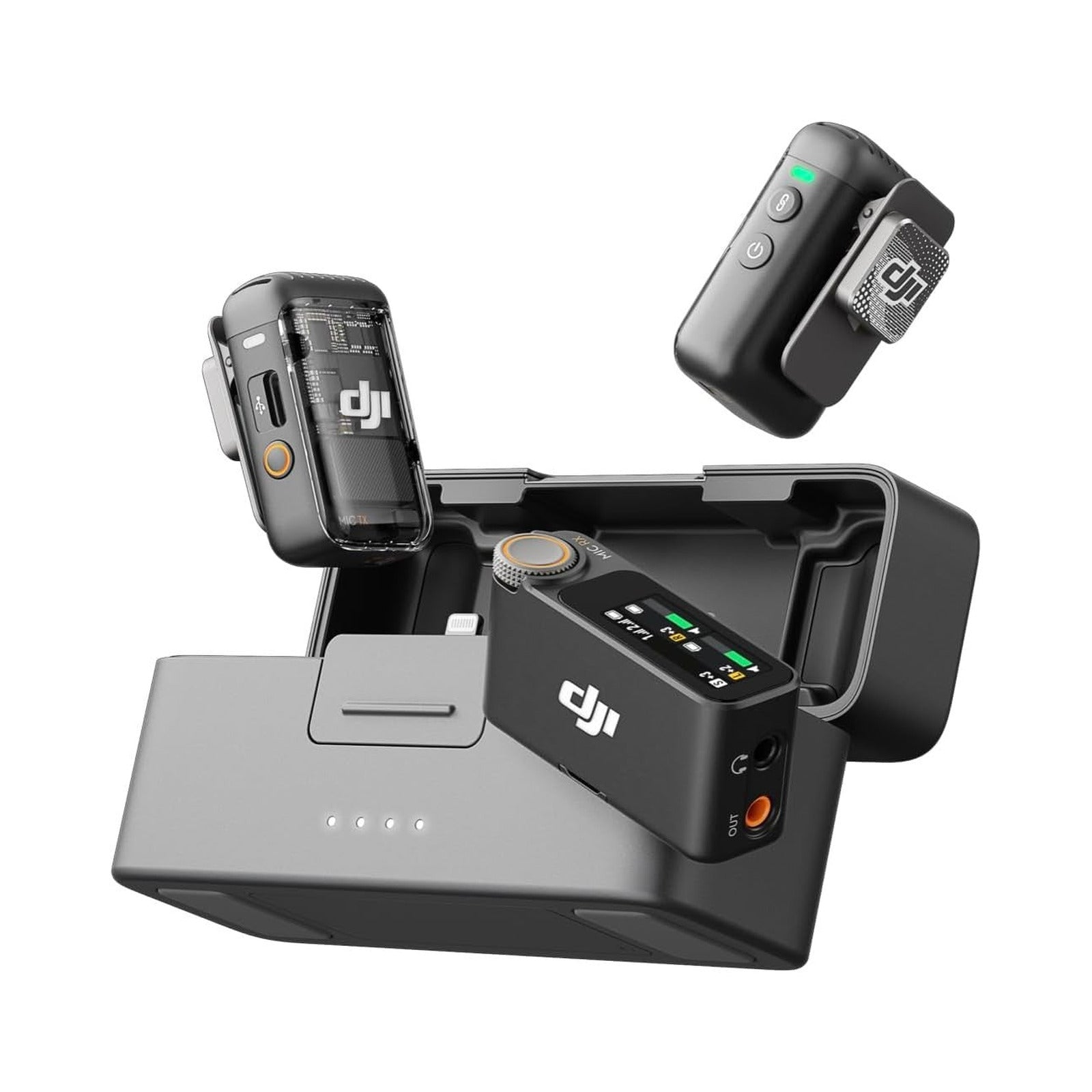 DJI Mic 2 (2 TX + 1 RX + Charging (Recondicionado)