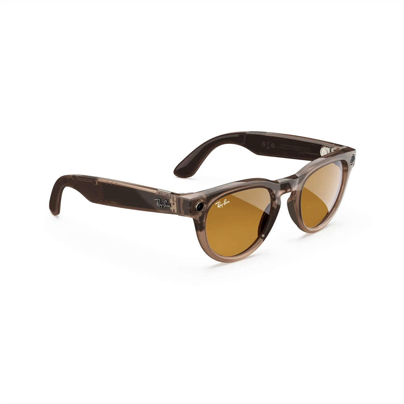 Ray-Ban Meta Headliner (Gen 1), Shiny Warm Stone Transparent (Recondicionado) — foto 4