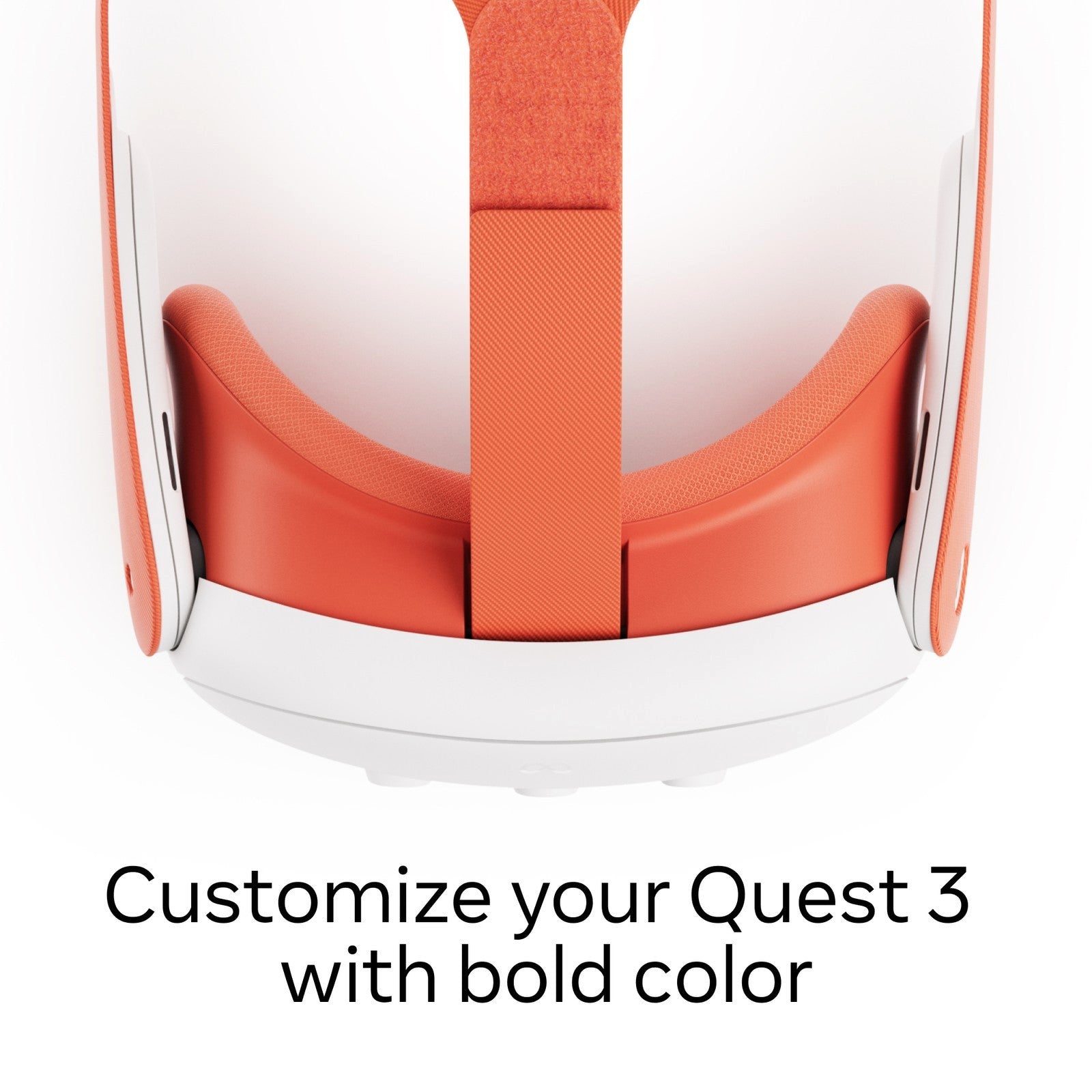 Meta Quest 3 Facial Interface & Head Strap (Blood Orange) — foto 4