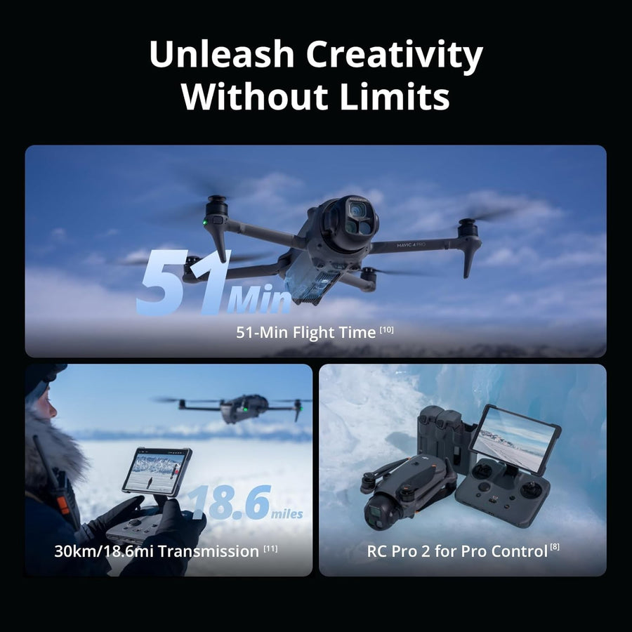 DJI Mavic 4 Pro 512GB Creator Combo with RC Pro