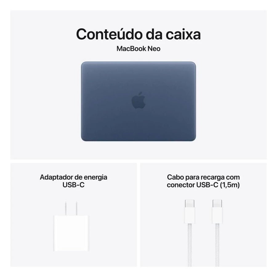 Macbook Neo A18 Pro 13" - Novo E Lacrado