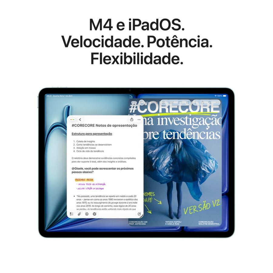 iPad Air M4 13" - Novo e Lacrado