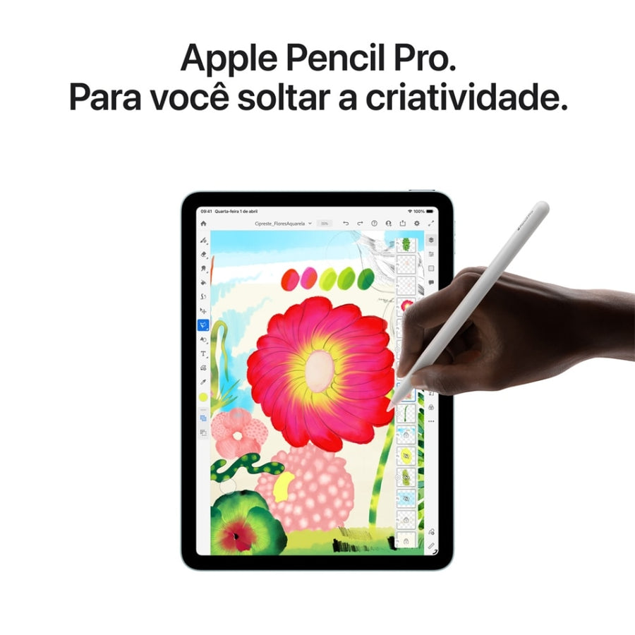 iPad Air M4 11" - Novo e Lacrado