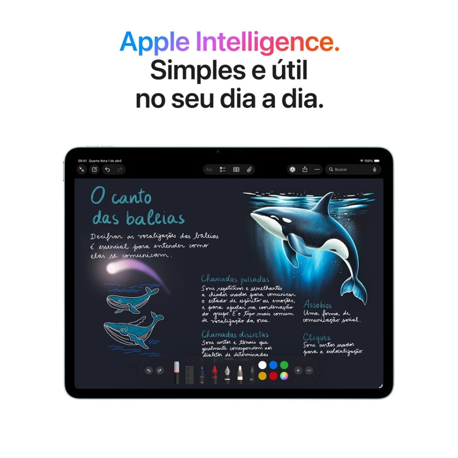 iPad Air M4 11" - Novo e Lacrado